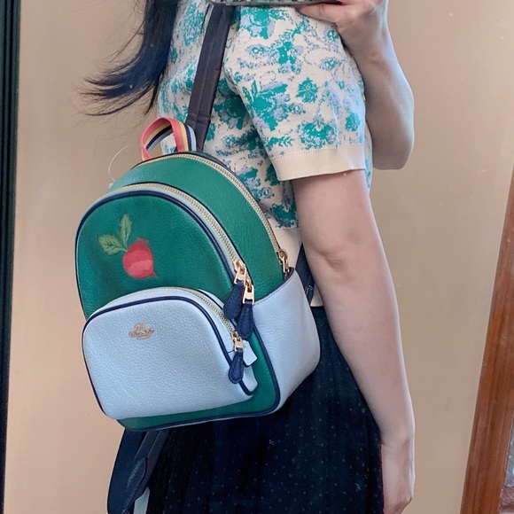 Coach Mini Court Backpack With Radish - Picture 11 of 11